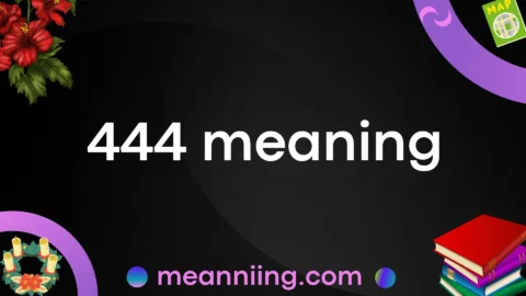 444 meaning