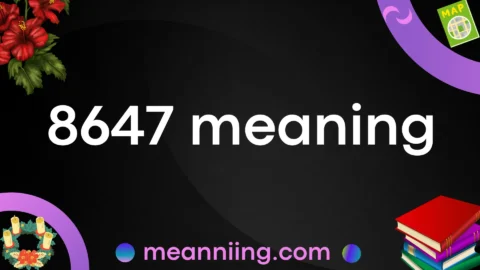 8647 meaning