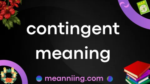 contingent meaning