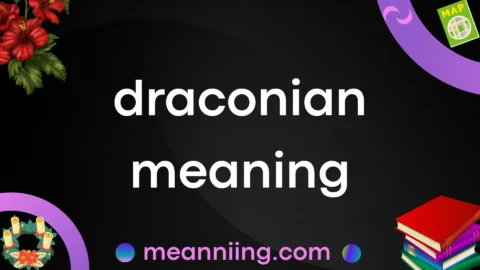 draconian meaning