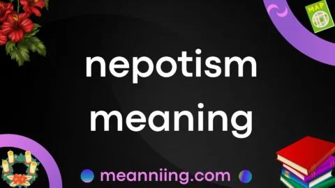 nepotism meaning