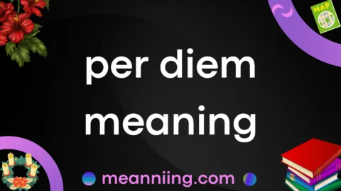 per diem meaning
