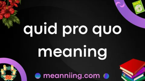 quid pro quo meaning