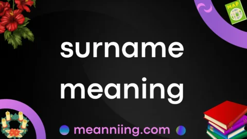 surname meaning