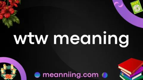 wtw meaning