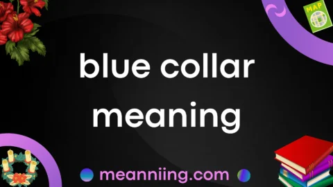 blue collar meaning