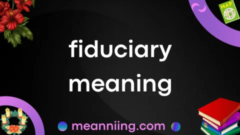 fiduciary meaning