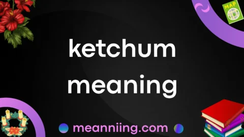ketchum meaning