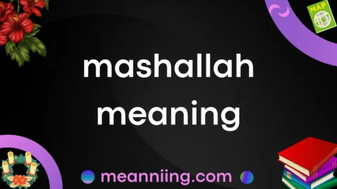 mashallah meaning