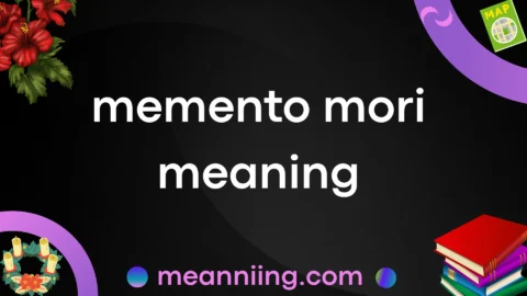 memento mori meaning