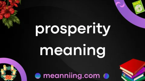 prosperity meaning