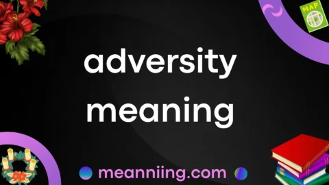 adversity meaning
