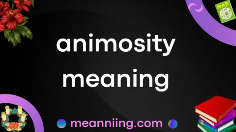 animosity meaning
