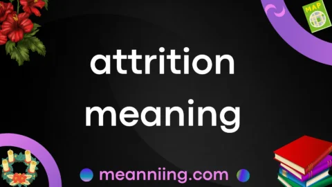 attrition meaning