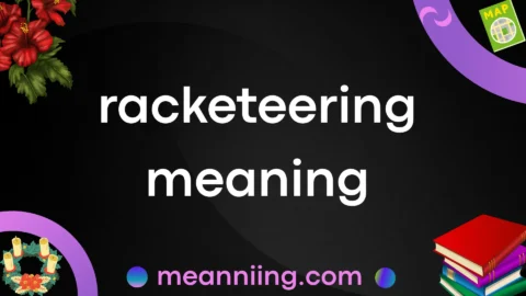 racketeering meaning