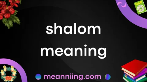 shalom meaning