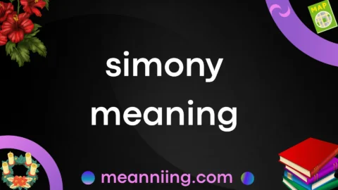 simony meaning