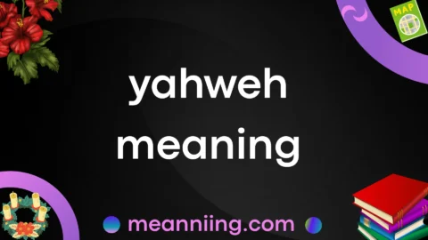 yahweh meaning