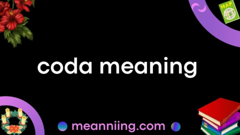 coda meaning