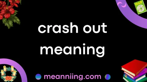 crash out meaning