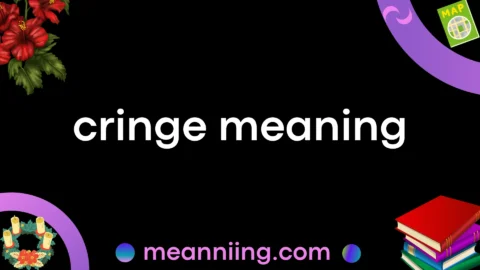 cringe meaning