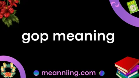 gop meaning