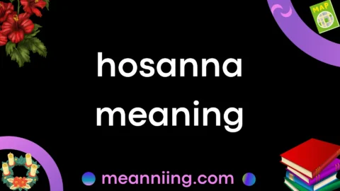 hosanna meaning