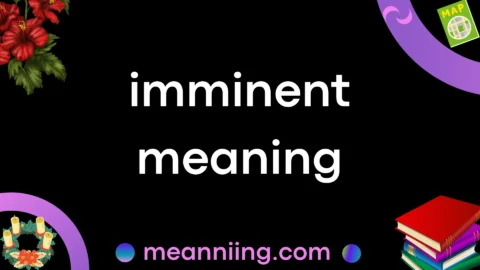 imminent meaning