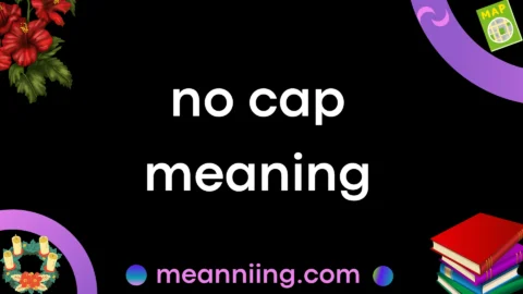 no cap meaning