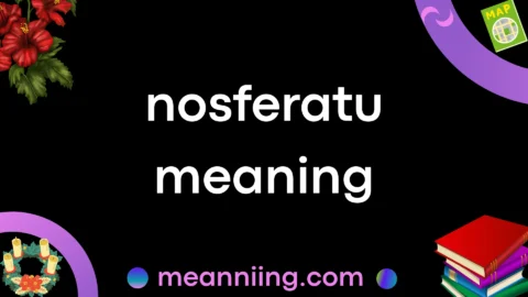 nosferatu meaning
