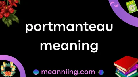 portmanteau meaning