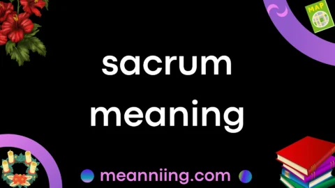 sacrum meaning