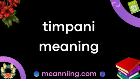 timpani meaning