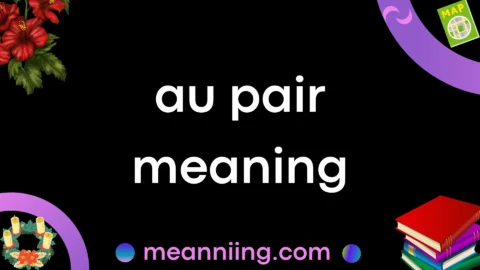 au pair meaning