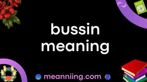 bussin meaning