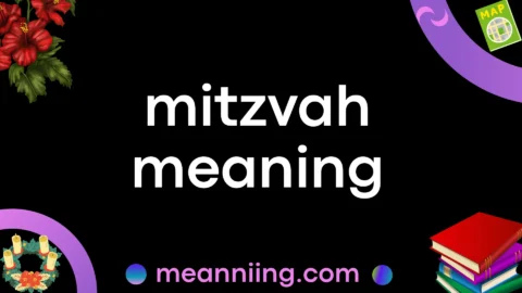 mitzvah meaning