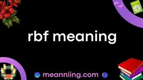 rbf meaning