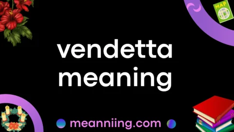 vendetta meaning